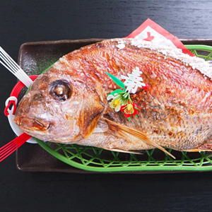 祝い鯛(焼き鯛)